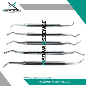 Ensemble d'instruments de levage de sinus non creux en acier inoxydable professionnel de 5 pièces Instruments dentaires outils de chirurgie dentaire avancés - Product Image 6