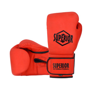 Wholesale 8oz Waterproof Breathable Lightweight Adult Leather Boxing <b>Gloves</b> Customizable Professional Training <b>Gloves</b> 12oz High - Product Image 3