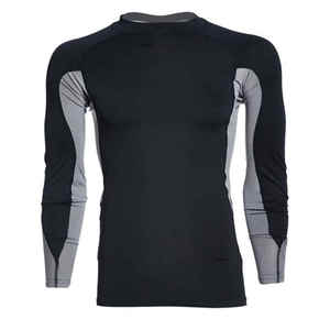 Camisa de compresión de secado rápido estirable ligera personalizada Protector de erupción de manga larga con protección UV para entrenamiento de MMA - Product Image 5