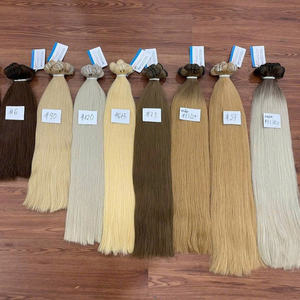 High End Customized Hairshop <b>Color</b> Double Weft <b>Hair</b> Bundles Premium Vietnamese Human <b>Hair</b> Extensions Weft <b>Hair</b> - Product Image 3