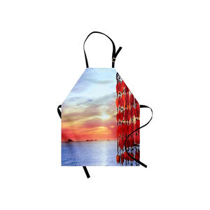 Nueva moda, tamaño personalizado, 100% algodón puro, Cocina, Restaurante, cocina, delantales de cocina a la venta - Product Image 5