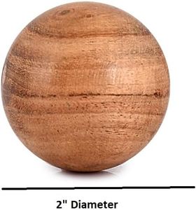 Mosaïque Acacia Bois Sphère design créatif maison Boule de Bois artisanat boule décoration de la maison pour Bols Vases Plateaux et Panier Remplisseurs - Product Image 2