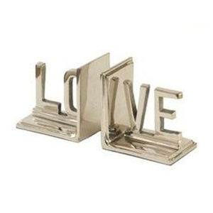 High Quality Beautiful Decorative Metal Butterfly Gold Color <b>Bookends</b> Hot Sell Metal Aluminium Book Holder <b>Bookends</b> - Product Image 4