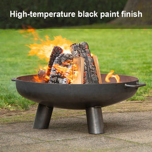 Brasero en métal pour extérieur, jardin, cour, chauffage de patio, foyer, structure en acier robuste pour le camping, la cuisine, option personnalisée - Product Image 5