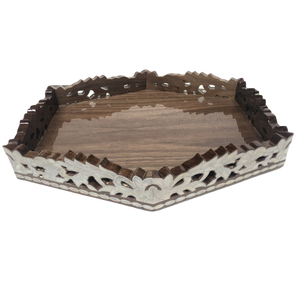 Bandeja para servir madera con incrustaciones, bandeja para Chocolate, fabricación por vietnamita, nuevo diseño - Product Image 4