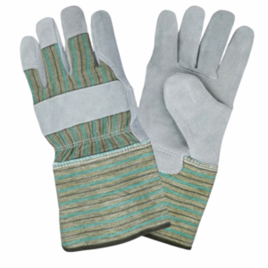 Guantes de trabajo de cuero dividido de piel de vaca reflectante resistente de alto rendimiento Protección personal industrial Suave y cómodo - Product Image 2