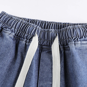 Short d'été décontracté coupe ample en coton Short en jean OEM confortable pour homme Vêtements en jean à prix d'usine Short en jean pour homme - Product Image 5