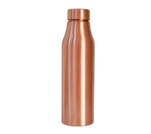 Botella de agua de cobre pulido brillante al por mayor personalizable para uso interior y exterior vasos más vendidos - Product Image 6
