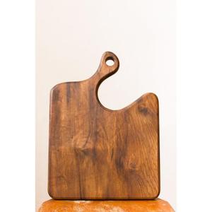 Tabla de cortar de madera reversible con lados planos y ranurados para diferentes tareas de corte tallado y servicio - Product Image 5