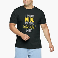 T-shirts pour hommes 100% coton imprimés, vêtements décontractés - Anti-boulochage et anti-rétrécissement