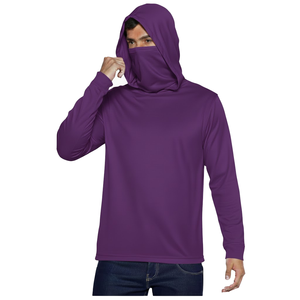 Camiseta de Pesca con Protección Solar UPF50, Ligera, de Secado Rápido, Absorbe la Humedad, con Logotipo Personalizado, de Poliéster, Manga Larga para Hombre - Product Image 5