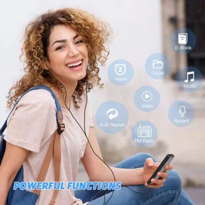 Reproductor MP3 MP4 Ultrafino Ruizu X02B con Bluetooth 5.0, 8GB, Radio FM y Grabadora de Voz - Product Image 6