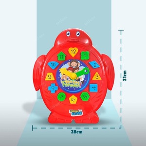 Reloj Montessori con recursos exclusivos para Aprendizaje de bebés, juegos de mesa educativos, juguetes de regalo para niños y niñas - Product Image 3
