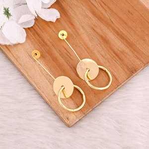 Vente en gros Lot de 25 paires de boucles d'oreilles en laiton plaqué or jaune de créateur unique Cadeau d'anniversaire Bijoux de charme Bijoux de boucle d'oreille - Product Image 3