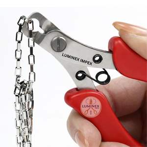 Precision Zipper Nippers Jewelry Wire Cutter Pliers High Quality Light <b>Weight</b> Black Stainless Steel Hand Tool Spring for Ring - Product Image 4