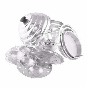 Fabricante Indio de Máquinas para Hacer Idli de Aluminio, Máquina para Hacer Cuatro Platos, Máquina para Hacer Dhokla, para Uso Comercial y Doméstico - Product Image 4