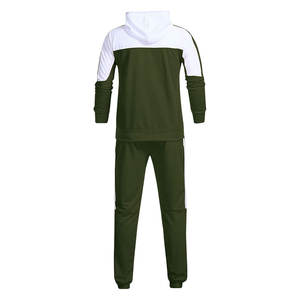 Unisex Custom 2-Piece Heavyweight Breathable Cotton Tracksuit Men's Hoodie Jogger Set with Breathable Sweatpants Plain Sweatsuit - Product Image 1