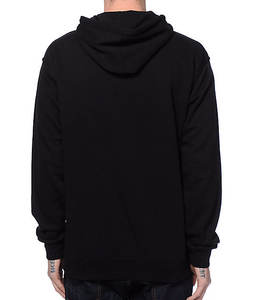 Sudadera con capucha de lavado ácido de algodón con estampado de hojaldre de alta calidad para mujeres y hombres, sudaderas con capucha personalizadas con bordado de logotipo de pantalla de seda - Product Image 2