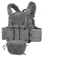 Gilet tactique décontracté professionnel pour hommes - Ajustement sécurisé, maille respirante, vêtement extérieur, système de déverrouillage rapide, imperméable, service OEM