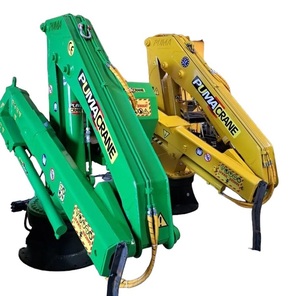 Grúa Puma de alta calidad, grúa de cubierta marina con pluma de nudillo hidráulica de 3 toneladas para barco de pesca, gran oferta de Turquía - Product Image 1