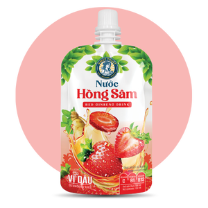 เครื่องดื่มชูกำลังขายส่ง รอยัล รีด จินเซ็ง ผสมน้ำสตรอว์เบอร์รี สำหรับเด็กและผู้ใหญ่ อายุการเก็บรักษา 12 เดือน แบรนด์ VINUT TRUST - Product Image 1