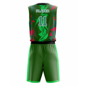Vêtements de sport pour hommes fabriqués au Pakistan, uniforme de basket-ball de couleur personnalisée, grande taille et prix bas léger - Product Image 4