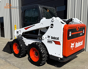Cargadora compacta Bobcat S550 usada, 61HP, diésel, con elevación vertical, equipo de construcción en venta - Product Image 2