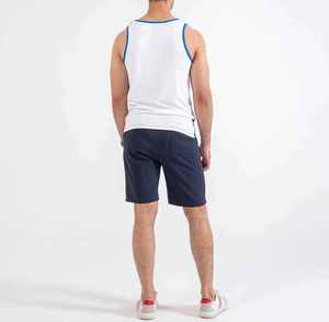 Prix de gros, débardeurs 100% coton de haute qualité, design OEM, vêtements de sport personnalisés imprimés, confortables pour hommes - Product Image 3