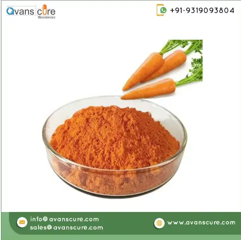 Fresh Pure Natural Bulk Dried Best Organic Carrot Juice Powder Extract 10% Beta-carotene