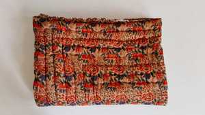 Cobija Reversible de Algodón con Bloques Estampados a Mano, Estilo Indio, para Cama - Product Image 4