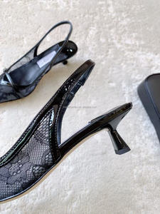 Zapatos de Tacón Bajo con Encaje para Mujer JC MIRA, Nuevos Zapatos de Tacón Alto Elegantes para Primavera/Verano 2026 - Product Image 6