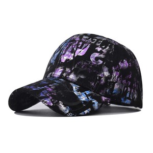 Summer Streetwear Hip Hop Face Caps para hombres Gorras Hombre Originales Colorido Gradiente Graffiti Mujeres Gorra de béisbol - Product Image 1