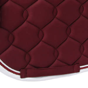 Ventes chaudes, couverture de selle d'équitation personnalisée, coussin de selle équestre en satin de luxe, style dressage, dessus en polaire, équipement équestre - Product Image 2