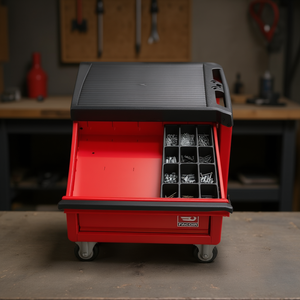 Module de rangement pour petits composants Facom à 9 compartiments pour armoires à outils - Product Image 3