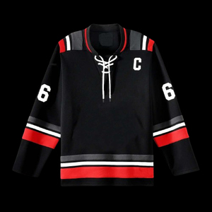 Maillots de hockey sur glace personnalisés, ensembles uniformes par sublimation, respirants, séchage rapide, coutures durables, 100% polyester, unisexe adulte 2025 - Product Image 5