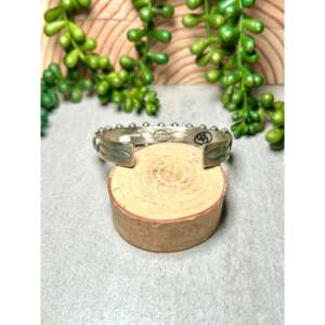 Sheilo Tso ธรรมชาติปะการังและเงินสเตอร์ลิงกำไลข้อมือเครื่องประดับแฟชั่น - Product Image 4