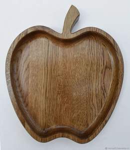 ถาดไม้สำหรับเสิร์ฟ100% รูปหัวใจ - Product Image 4