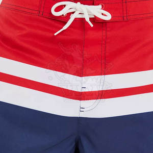 Pantalones Cortos de Playa Casuales Ligeros 100% Poliéster para Hombre - Secado Rápido, Cierre con Cordón, Tallas y Colores Personalizables - Product Image 6