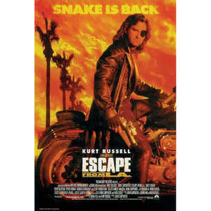 Affiche murale moderne « Escape From LA » - Product Image 1