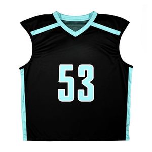 Léger Jeunes Hommes Lacrosse Jersey Sans Manches Réversible Conception Personnalisée Jeu Mesh Débardeur - Product Image 4