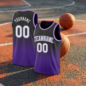 Ensemble de maillots de basket-ball sublimés personnalisés, noir et rouge, sans manches, coupe athlétique, adulte, unisexe, maille respirante - Product Image 6