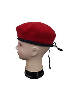 Gorra de boina dorada de metal unisex Uniforme DE SEGURIDAD DE COLORES personalizable a bajo precio para uso en exteriores - Product Image 2