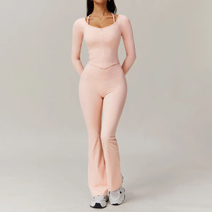 Wholesale Fitness Yoga Wear 3 Pcs <b>Seamless</b> Workout Women Gym Sets Logo Printing Support Training Jogging Yoga Set <b>Clothing</b> - Product Image 6