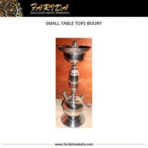 Vente chaude De Luxe Égyptien Shisha Boury Narguilé Premium Dessus De Table En Acier Inoxydable avec Un Design Unique Nouvelle Laque En Laiton De Qualité Supérieure - Product Image 5