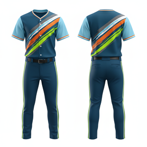 Uniforme de baseball en maille personnalisé 2026, sublimation, léger, unisexe, toutes options, vente en gros - Product Image 5