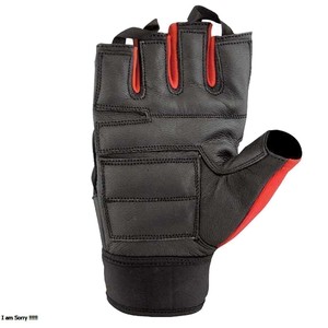 Gants d'entraînement de gymnastique d'haltérophilie pour hommes et femmes sur mesure en cuir confortable pour la musculation - Product Image 6