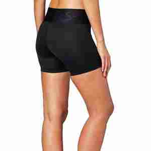 Shorts Deportivos Transpirables, Impermeables, Cortavientos y de Secado Rápido para Mujer, Cintura Media, para Gimnasio, Fitness, Yoga, con Bolsillo, 100% Algodón, Cintura Elástica - Product Image 4
