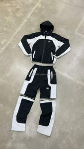 Ropa Deportiva Personalizada con Logotipo para Exteriores, Chaqueta y Pantalones Cortavientos Personalizados al por Mayor para Hombre - Product Image 6