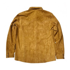 เสื้อเชิ้ตหนังกลับผู้ชาย ไซส์ผู้ใหญ่ ระบายอากาศได้ดี ไม่หดตัว สัมผัสนุ่ม มีกระเป๋าหน้า คุณภาพสูง สไตล์สตรีท ใส่ได้ทั้งแบบเป็นทางการและลำลอง - Product Image 3