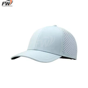 Nueva Gorra de Béisbol Deportiva de 5 Paneles con Logotipo Personalizado en PVC, Impermeable, de Poliéster, con Perforaciones Cortadas a Láser, Estilo Dad Hat - Product Image 2